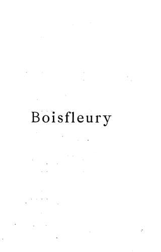 Tapa de Boisfleury
