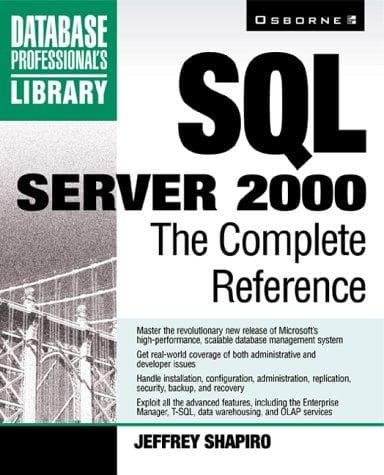 Tapa de SQL Server 2000