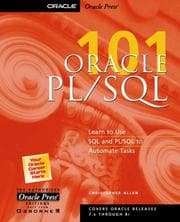 Tapa de Oracle PL/SQL 101