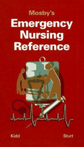 Tapa de Mosby's emergency nursing reference