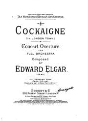 Tapa de Cockaigne (In London town) concert overture