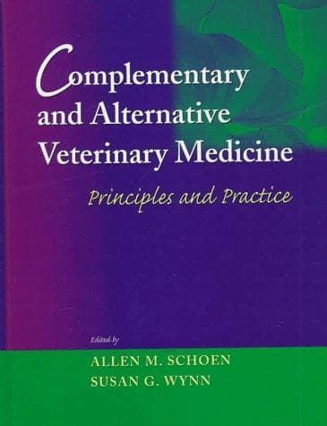 Tapa de Complementary and Alternative Veterinary Medicine
