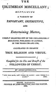 Tapa de The Columbian miscellany