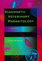 Tapa de Diagnostic veterinary parasitology