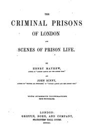 Tapa de The criminal prisons of London