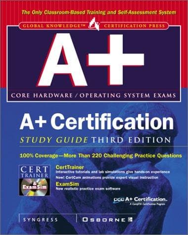 Tapa de A+ Certification Study Guide