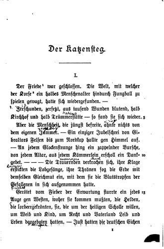 Tapa de Der Katzensteg