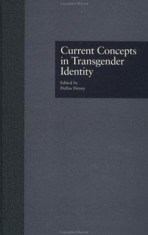 Tapa de Current concepts in transgender identity