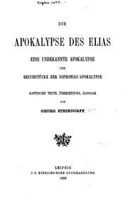 Tapa de Die Apokalypse des Elias