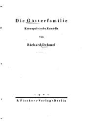 Tapa de Die götterfamilie: kosmopolitsche komödie