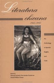 Tapa de Literatura chicana, 1965-1995