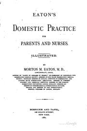Tapa de Eaton's domestic practice for parents and nurses