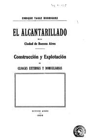 Tapa de El alcantarillado de la ciudad de Buenos Aires