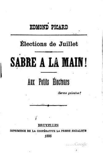 Tapa de Elections de Juillet