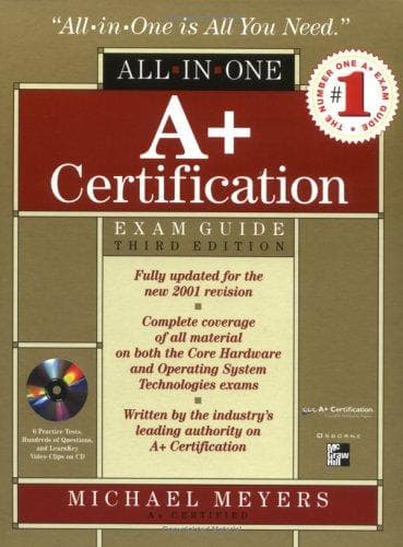 Tapa de All-in-one A+ certification exam guide