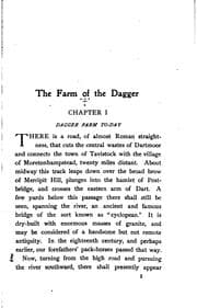 Tapa de The farm of the dagger
