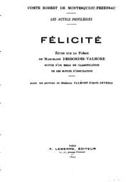 Tapa de Félicité