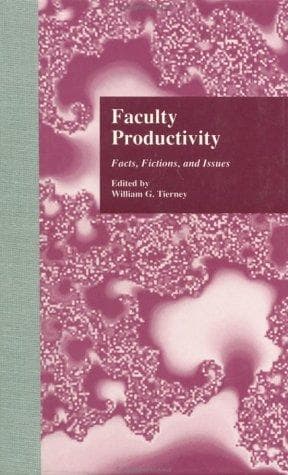 Tapa de Faculty productivity