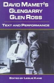 Tapa de David Mamet's Glengarry Glen Ross