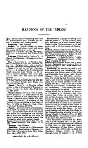 Tapa de Handbook of American Indians north of Mexico