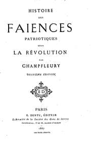 Tapa de Histoire des faïences patriotiques sous la révolution