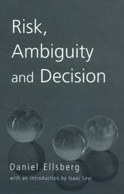 Tapa de Risk, ambiguity, and decision