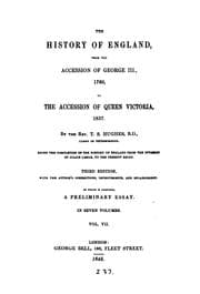 Tapa de The history of England