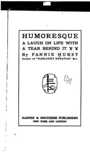 Tapa de Humoresque