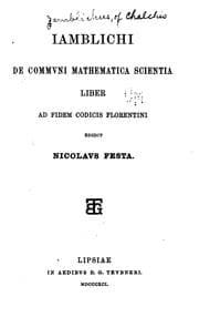Tapa de De commvni mathematica scientia liber