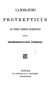 Tapa de Protrepticus