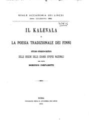 Tapa de Il Kalevala