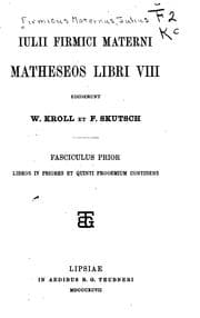 Tapa de Mathescos libri VIII