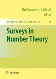 Tapa de Surveys in number theory