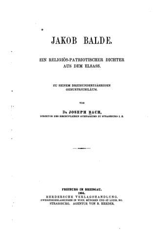 Tapa de Jakob Balde