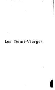 Tapa de Les demi-vierges