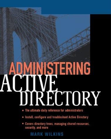 Tapa de Administering Active Directory