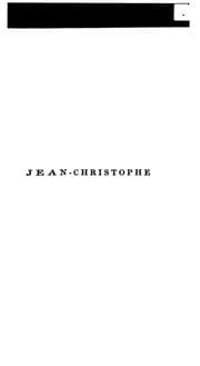 Tapa de Romain Rolland's Jean-Christophe