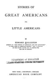 Tapa de Stories of great Americans for little Americans