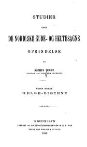 Tapa de Studier over de nordiske gude- og heltesagns oprindelse