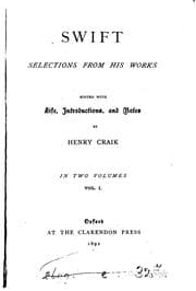 Tapa de Swift: selections from his works