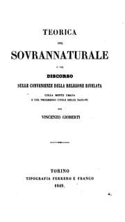 Tapa de Teorica del sovrannaturale