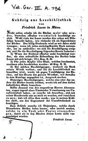Tapa de Sonate für Klavier, Flöte (Violine) und Violoncello