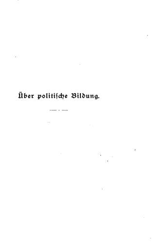 Tapa de Über politische bildung