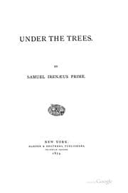 Tapa de Under the trees