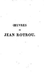 Tapa de Œuvres de Jean Rotrou