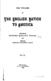 Tapa de Voyages of the English nation to America