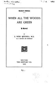 Tapa de Whan all the woods are green
