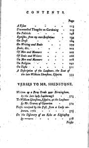 Tapa de The works in verse and prose, of William Shenstone, Esq
