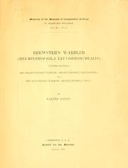 Tapa de Brewster's warbler (Helminthophila leucobronchialis)