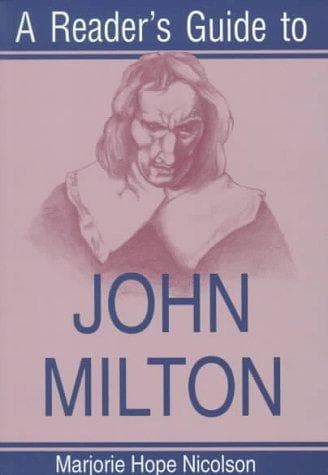 Tapa de A reader's guide to John Milton